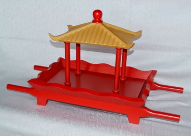 乌兰察布日韩料理用品—手工定制红色小亭
