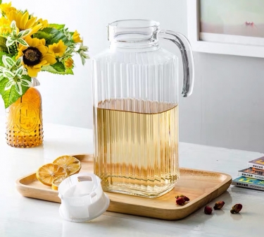 乌兰察布乐美雅条纹冷水壶1.7L